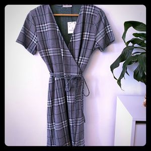 Zara wrap dress